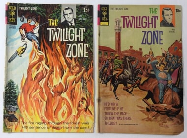 GOLD KEY THE TWILIGHT ZONE COMICS (2)