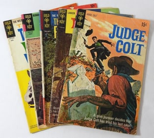 (5) WESTERN THEME GOLD KEY COMICS