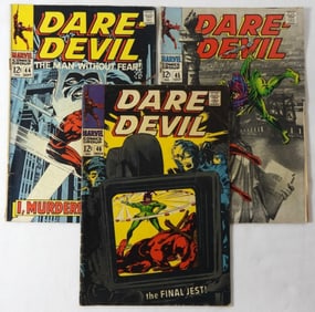 MARVEL DARE-DEVIL #44-46 COMIC LOT