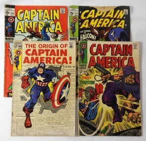 CAPTAIN AMERICA #108, 109, 117, 118