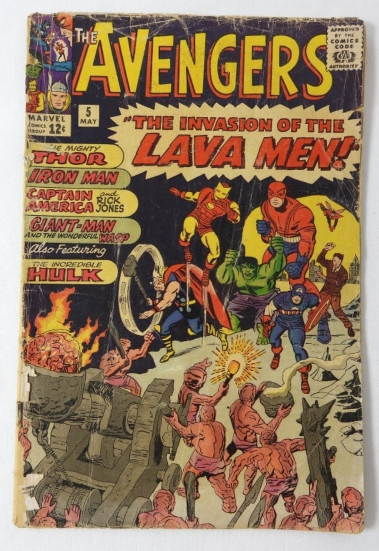 1964 MARVEL THE AVENGERS #5 (POOR) (1 of 2)
