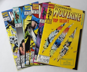 1992 MARVEL WOLVERINE #50, 54, 57-60