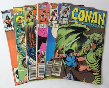 MARVEL CONAN COMIC LOT (6)
