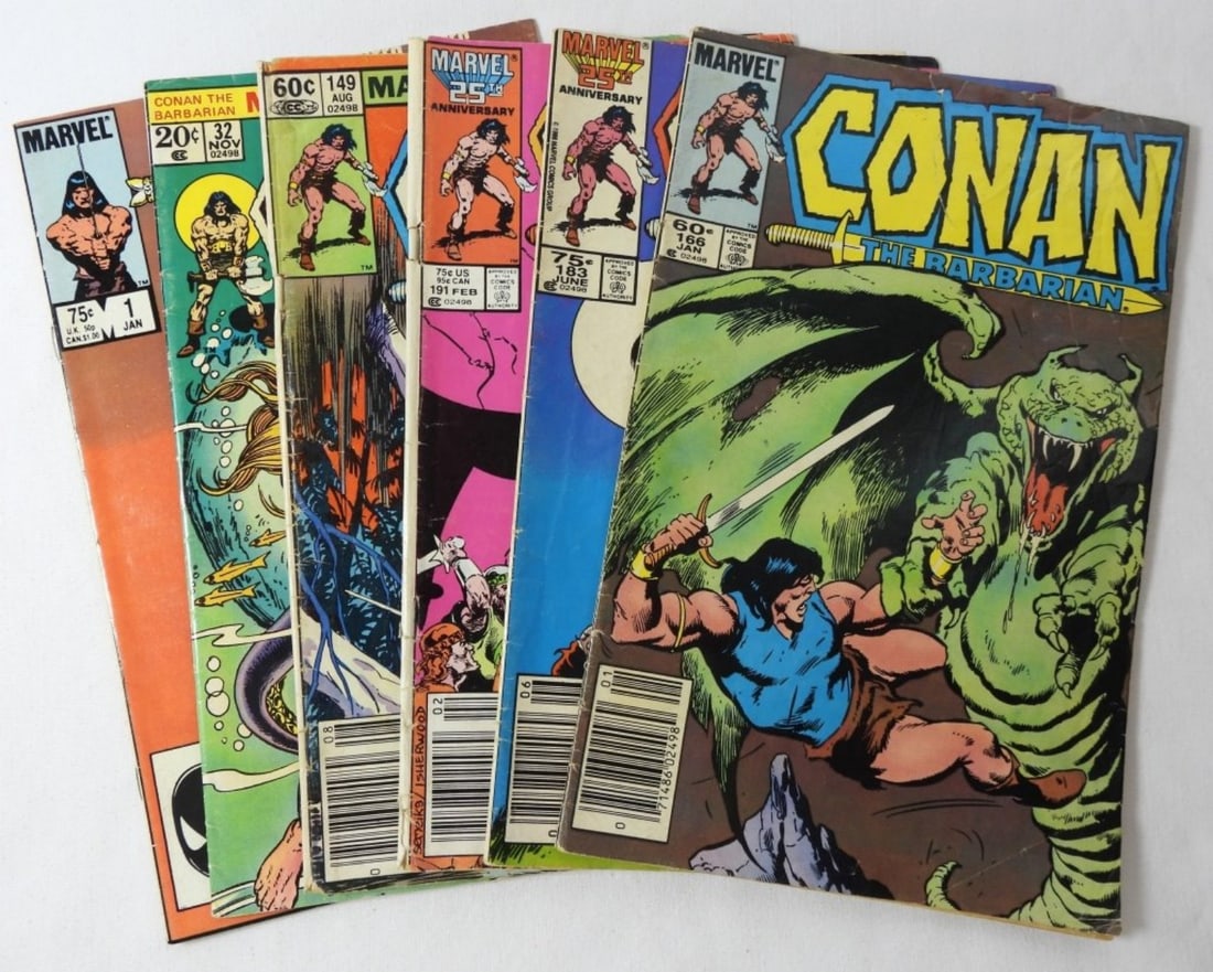 MARVEL CONAN COMIC LOT (6) (1 of 3)