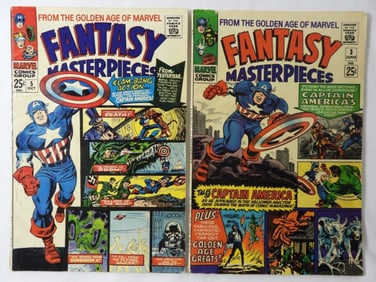 1966 MARVEL FANTASY MASTERPIECES #3 & #5