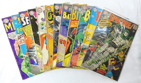 ASSORTED DC SILVER AGE COMIC LOT (12)