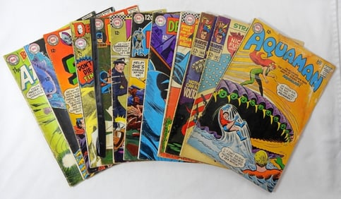 LARGE DC SILVER AGE COMIC LOT (12)