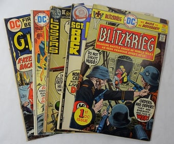 DC BRONZE AGE WAR THEME COMIC LOT (5)