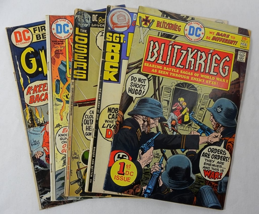 DC BRONZE AGE WAR THEME COMIC LOT (5) (1 of 3)