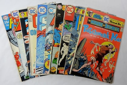 (10) DC COMIC LARGE ASSORTED LOT