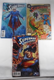 (3) SUPERMAN COMIC BOOKS - DC & WHITMAN