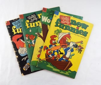 (4) DELL GOLDEN AGE 1953-1954