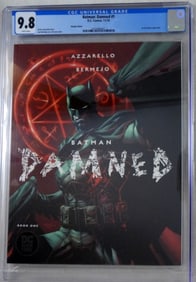 11/18 DC BATMAN DAMNED #1 CGC 9.8