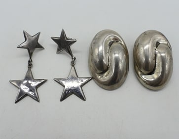 TAXCO STERLING EARRINGS