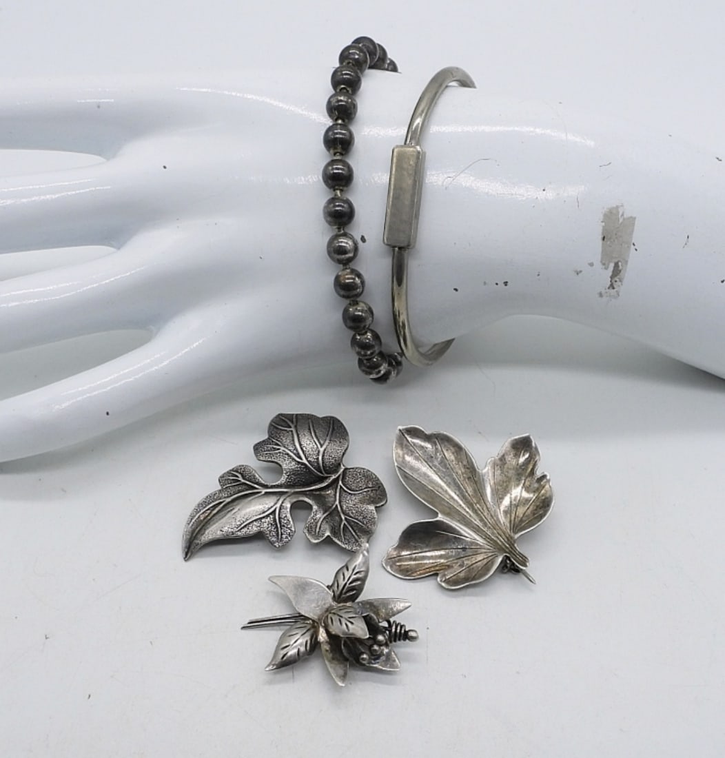 BEAU, DENMARK & MEXICO STERLING JEWELRY (1 of 3)