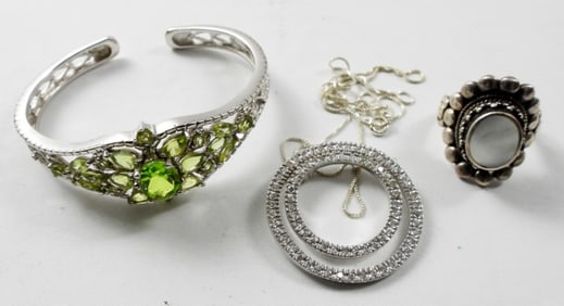 LADIES 18" STERLING NECKLACE & MORE