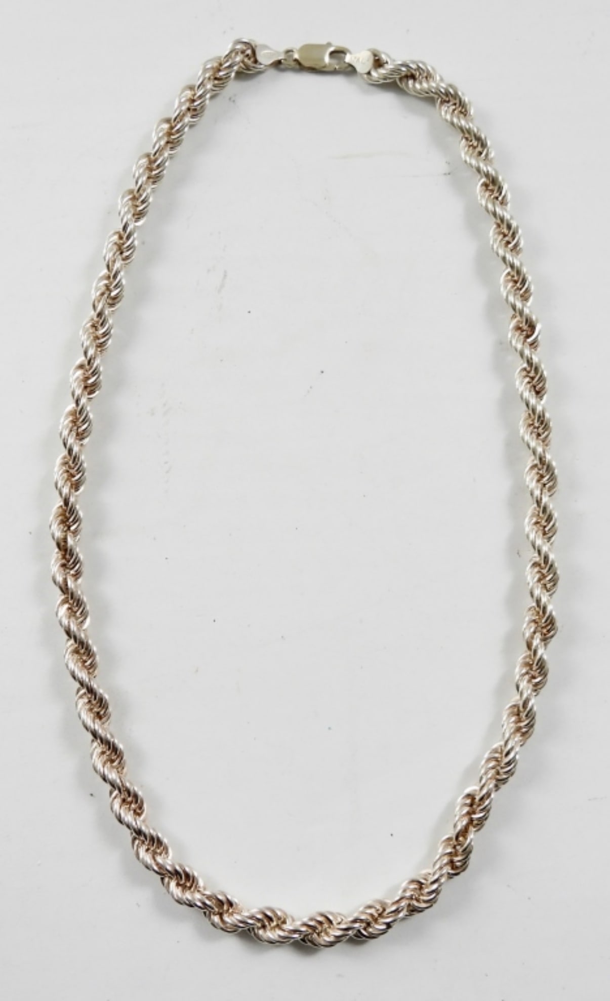 925 STERLING ROPE CHAIN NECKLACE (1 of 2)