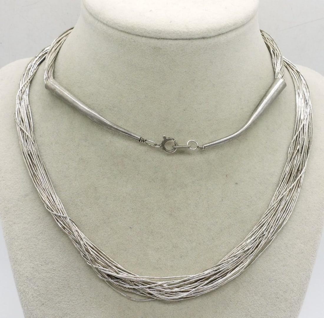 LIQUID STERLING NECKLACE (1 of 1)