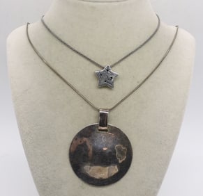 TAXCO STAR NECKLACE & OTHER 925 NECKLACE
