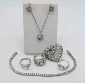 STERLING BRIDAL STYLE RINGS & MORE
