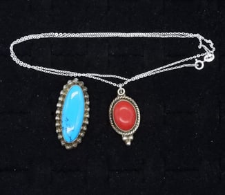 TAXCO RING & NECKLACE STERLING