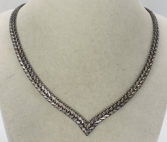 TAXCO 925 V SHAPED CHAIN