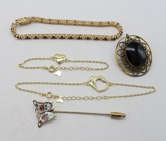 STERLING GOLD TONE BRACELETS & MORE