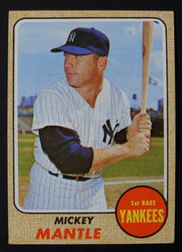 1968 TOPPS MICKEY MANTLE #280