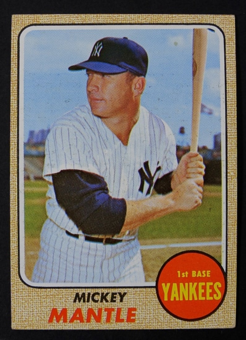 1968 TOPPS MICKEY MANTLE #280 (1 of 2)