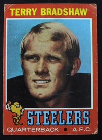 1971 TOPPS TERRY BRADSHAW ROOKIE #156