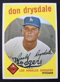 1959 TOPPS #387 DON DRYSDALE