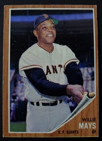 1962 TOPPS #300 WILLIE MAYS