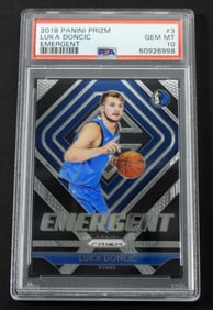 2018 PANINI PRIZM LUKA DONCIC PSA 10