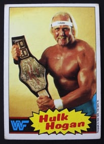 1985 TOPPS HULK HOGAN #1 ROOKIE