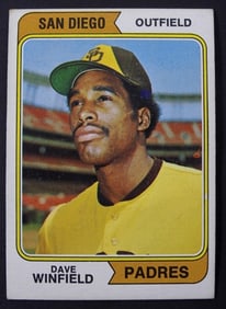1974 TOPPS DAVE WINFIELD ROOKIE #456