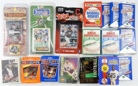 SPORTS GRAB BAG - BASEBALL FOOTBALL +