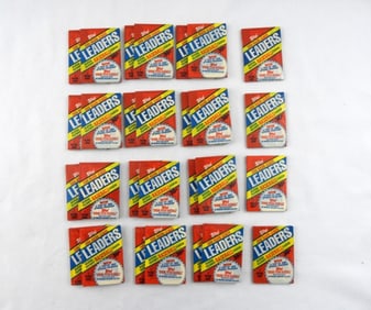 (28) 1988 TOPPS LEADERS BASEBALL PACKS