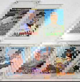 (5) 1967 TOPPS STAR CARDS - DRYSDALE,