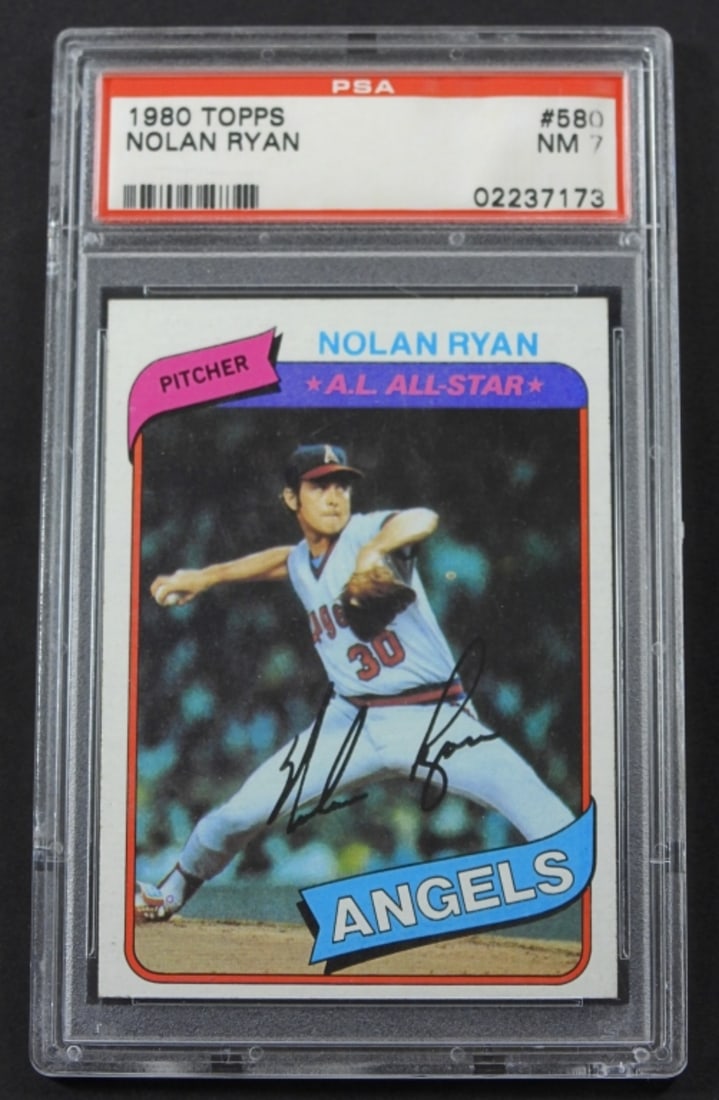 1980 TOPPS #580 NOLAN RYAN (1 of 2)