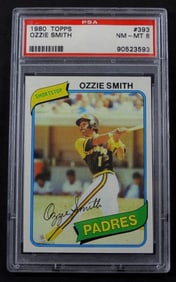 1980 TOPPS #393 OZZIE SMITH