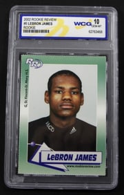 2002 ROOKIE REVIEW-#6- LEBRON JAMES