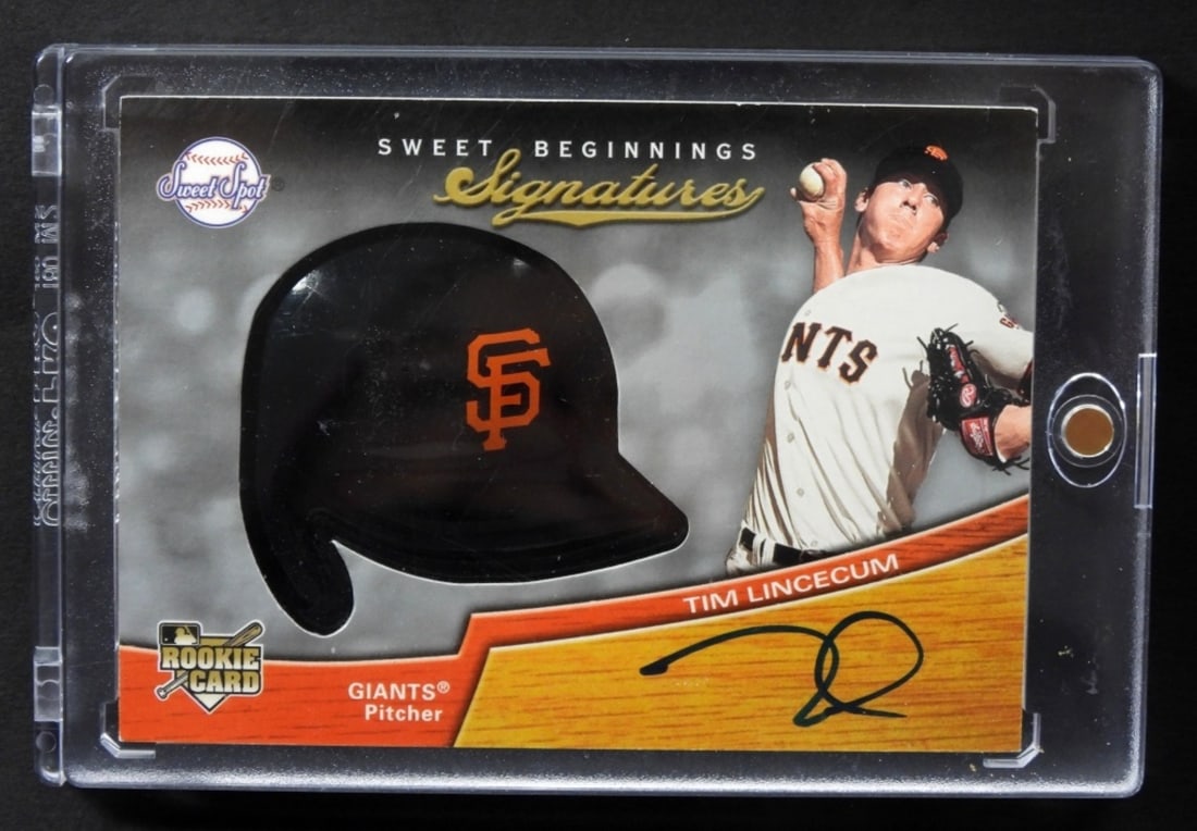 2007 UPPER DECK- #138- TIM LINCECUM: 2007- UPPER DECK- #138 TIM LINCECUM- SWEET BEGINNINGS. PREOWNED.