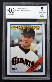 1988-TOPPS-#350 WILL CLARK