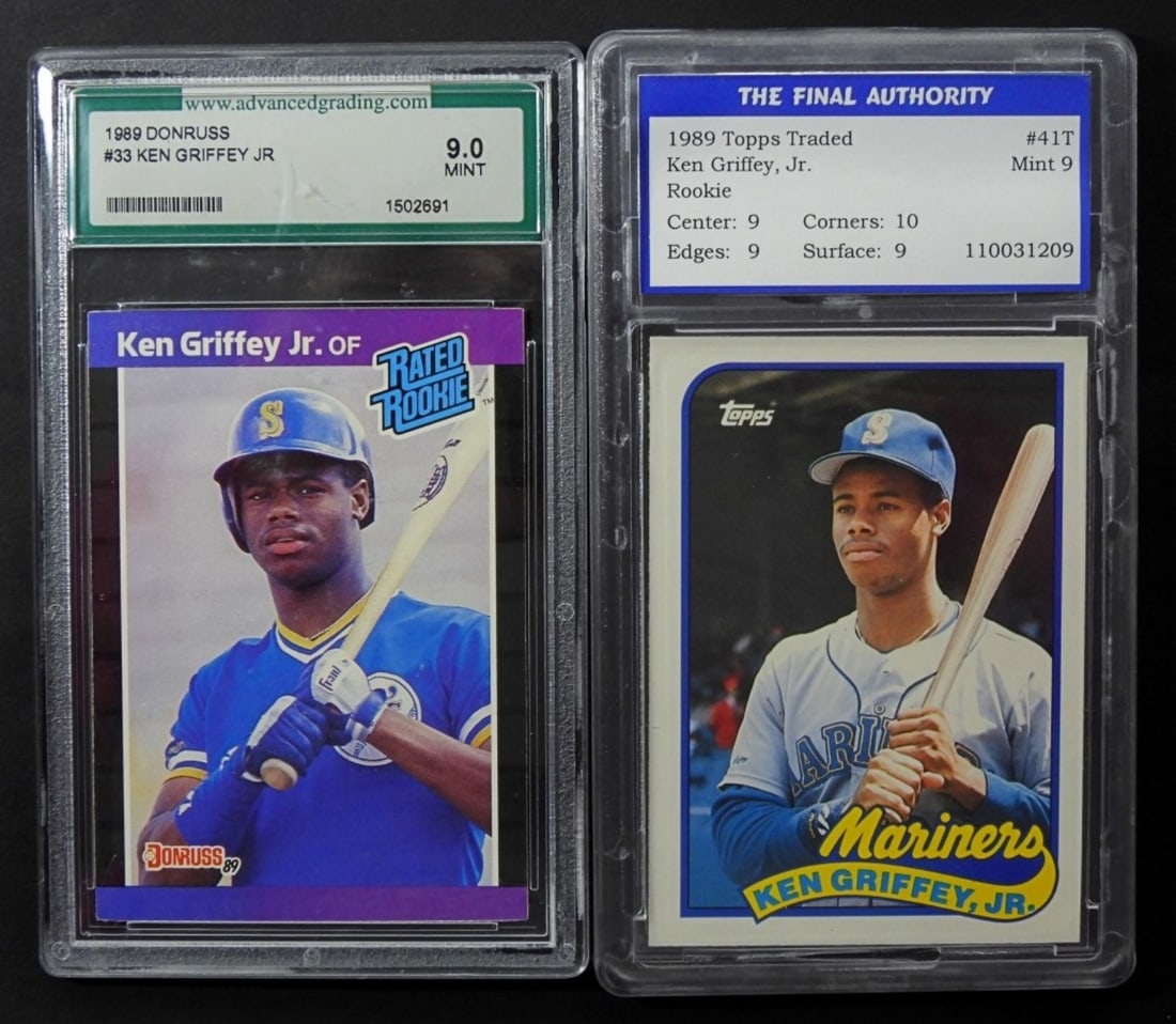1989  DONRUSS & TOPPS KEN GRIFFEY JR (1 of 2)