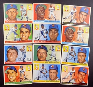 (12)1955 TOPPS-KANSAS CITY ATHLETICS