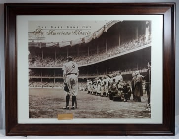 2002 PRINTED BABE RUTH COLLECTORS PIECE