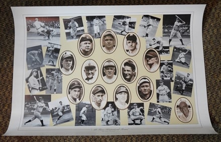 ERNIE HARWELL SIGNED COLLECTORS PIECE