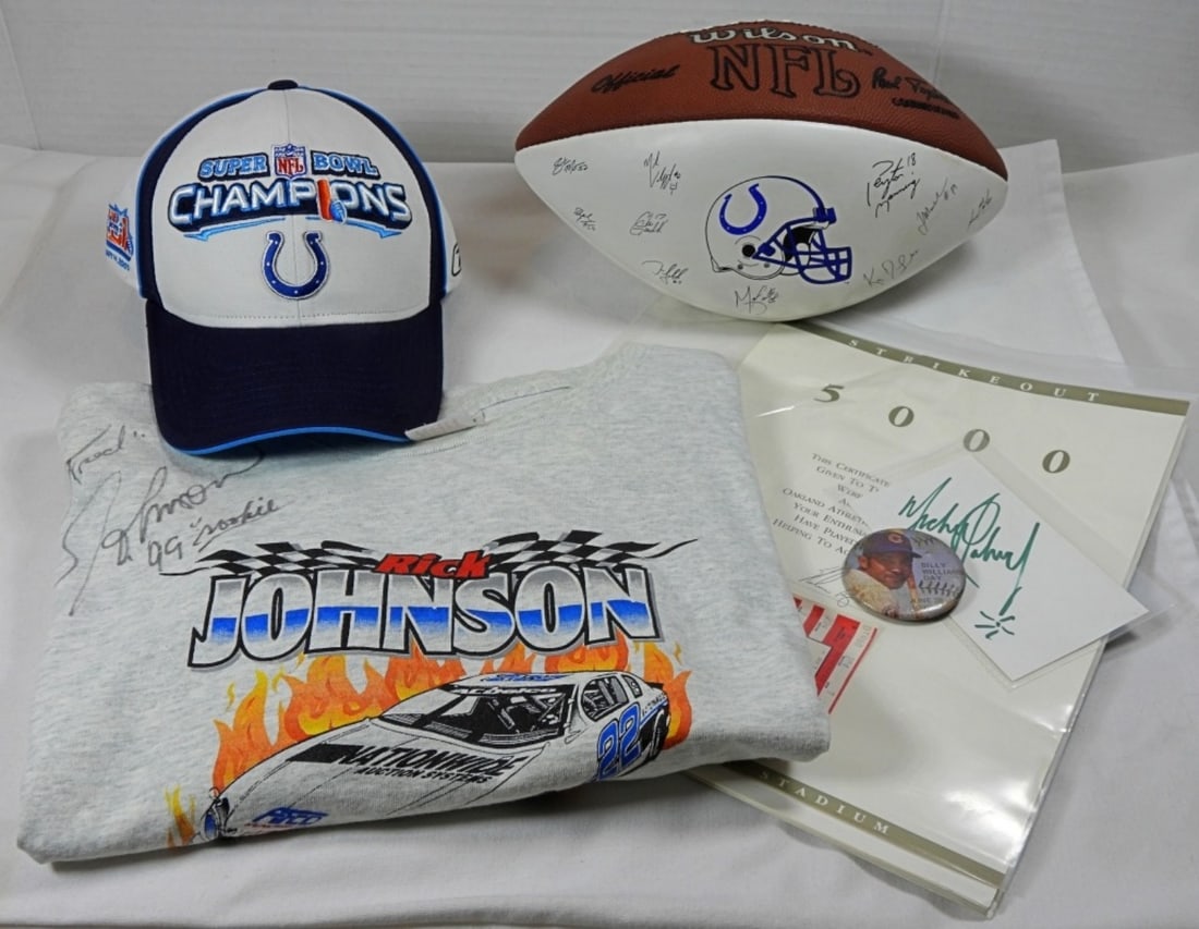 MEMORABILIA LOT - SUPER BOWL 2007 HAT (1 of 4)