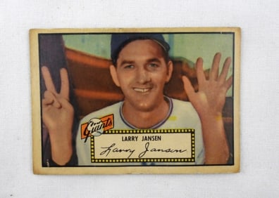 1952 LARRY JANSEN TOPPS #5