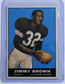 1961 TOPPS #71 JIMMY BROWN